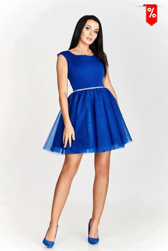 Sukienka Cindy kolor royal blue marki Bosca Fashion