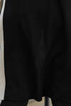 Komplet kardigan ze spodniami, dzianina sweterek w kolorze czarnym